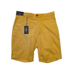 Polo Golf Ralph Lauren Shorts Mens 32 Yellow Links Fit NWT Cotton Stretch